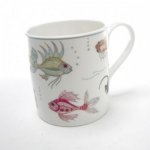 ROY KIRKHAM FINE BONE CHINA | AQUARIUM SET OF 6 LARCH MUGS